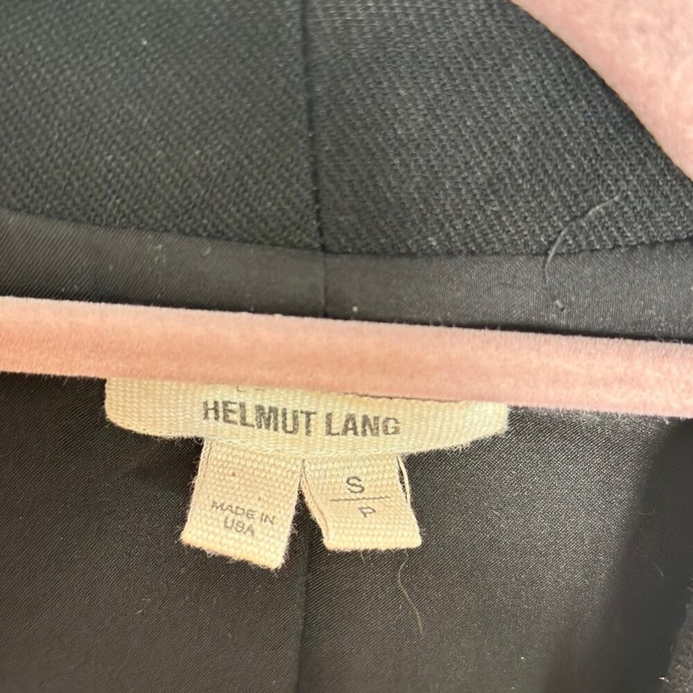 HELMUT LANG Collarless Blazer Single Button Class… - image 6